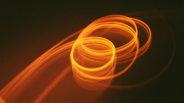 Oranje Lichtsporen