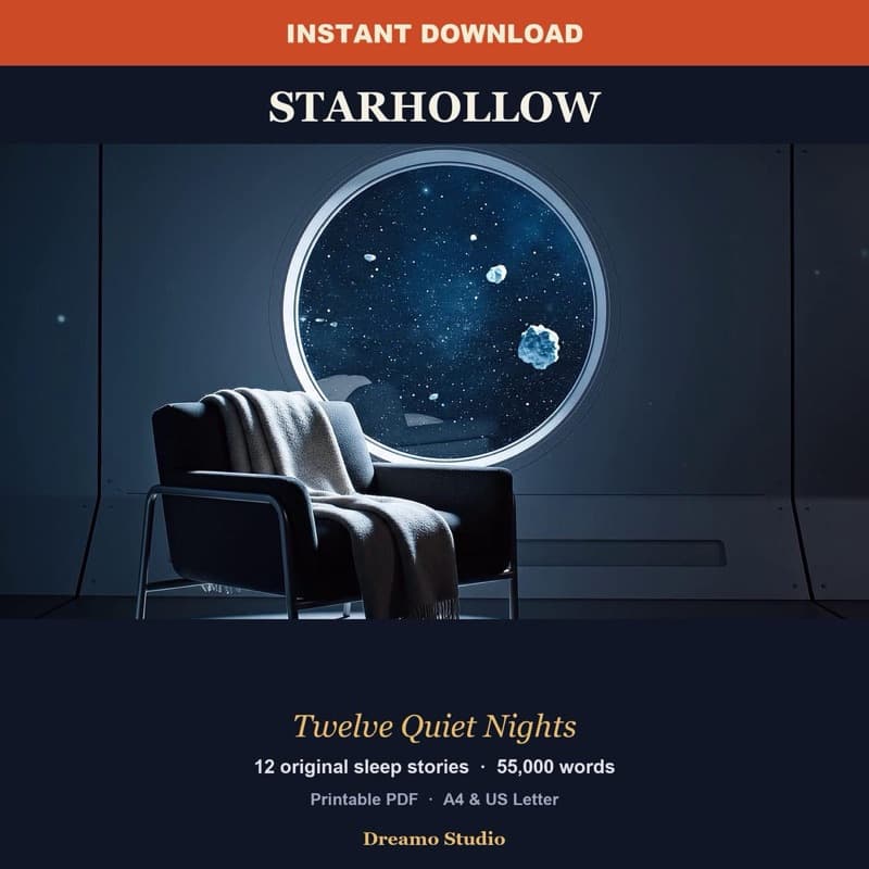 Starhollow Sleep Story Book cover